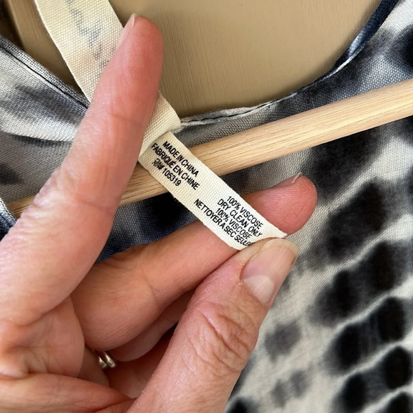 Michael Stars Boho Beachy Tie Dye Multi Use Kimono Topper Scarf Wrap - Picture 5 of 8